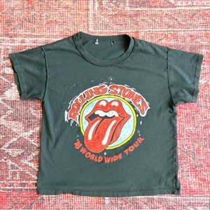 ✨Daydreamer Rolling Stones ‘78 Reverse Girlfriend Tee